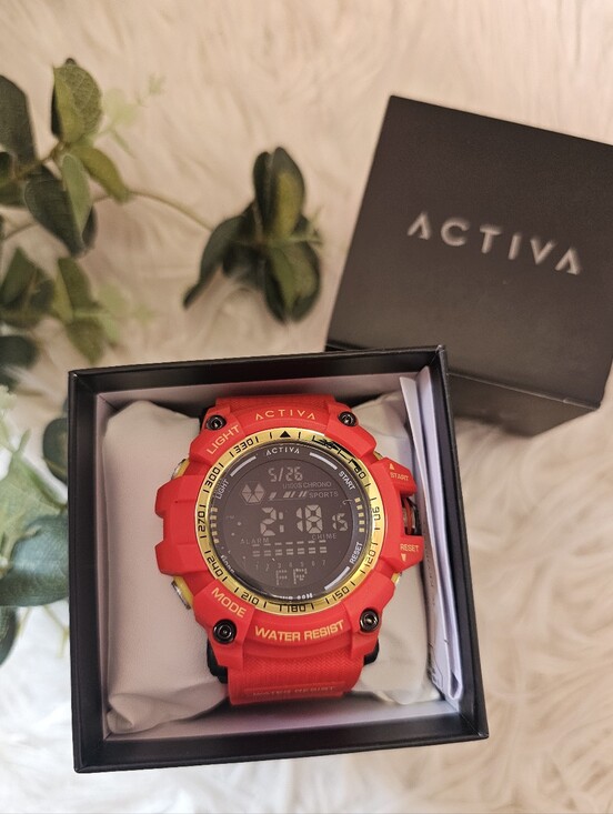 Invicta Other - INVICTA STORE:ACTIVA X INVICTA Digital Men's Watch in RED, 56mm.